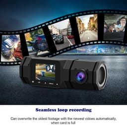 1080P Dual Camera Infrarood Nachtzicht Auto Dash Cam — thumbnail 4