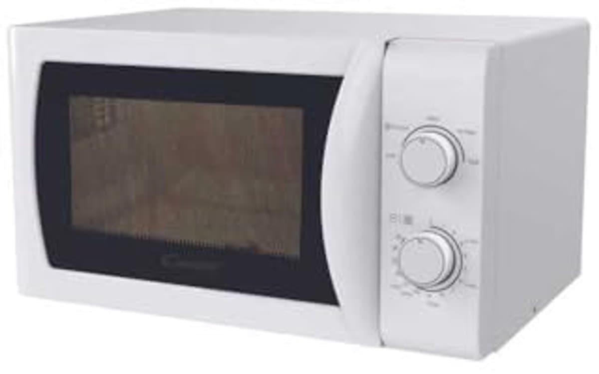 Magnetron 700W 20L met Ontdooifunctie en Draaiplateau - Wit — afbeelding 1