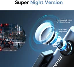 Betaalbare Goederen® dashcam voor auto - 64G geheugen - DDPAI mini Pro- dashcam voor auto voor en achter - dashcam voor en achter — thumbnail 3