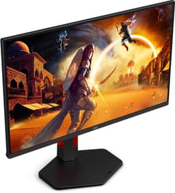 AOC G4 25G4KUR computer monitor 62,2 cm (24.5") 1920 x 1080 Pixels Full HD LED Zwart, Rood — thumbnail 3