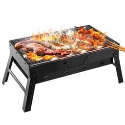 Compacte draagbare Koolgrill - Opvouwbaar als koffer — thumbnail 3