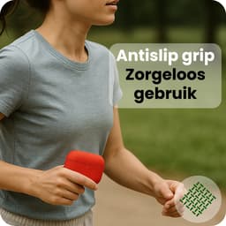 Case - Geschikt voor Apple Airpods Pro 3 - Siliconen Hoes met Clip - Silicone Hoesje Cover - Rood — thumbnail 5