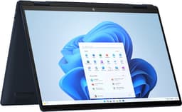 HP ENVY x360 14-fc0675nd Intel Core Ultra 7 155U Hybride (2-in-1) 35,6 cm (14") Touchscreen 3K 32 GB LPDDR5-SDRAM 1 TB SSD Wi-Fi 6E (802.11ax) Windows 11 Home AI PC Blauw — thumbnail 3