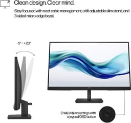 HP Series 3 Pro Serie 3 Pro 23,8 inch FHD-monitor - 324pf — thumbnail 4