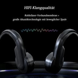 Nieuwe bekabelde headset met botgeleiding zonder oorhaak, high-definition digitale headset Geschikt voor gesprekken op computers, mobiele telefoons en tablets — thumbnail 5