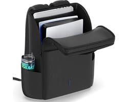 RHYTHMFLAME - Tas geschikt voor PS5/Slim/ Pro Consoler - PS5 Koffer - PS5 Tas -Beschermingstas - Draagtas geschikt voor PS5 - Hoge Kwaliteit Soft Case - Digitale & Disc versie - Zwart