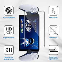 YONO Screen Protector geschikt voor Playstation Portal - Gehard Glas - Krasbestendig - PS5 Portable Accessoires - 2 stuks — thumbnail 3