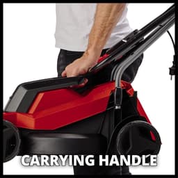 Einhell Elektrische Grasmaaier GC-EM 1000/32 - 1000 W - Maaibreedte: 32 cm - 30 L opvangbak - Aanbevolen gazonoppervlakte: tot 300 m² - Maaihoogte: 30-70 mm — thumbnail 4