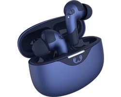 Fresh 'n Rebel Twins Ace – Draadloze Bluetooth Oordopjes met Active Noise Cancelling - IPX4 Waterdicht - 34 uur Speeltijd - True Blue