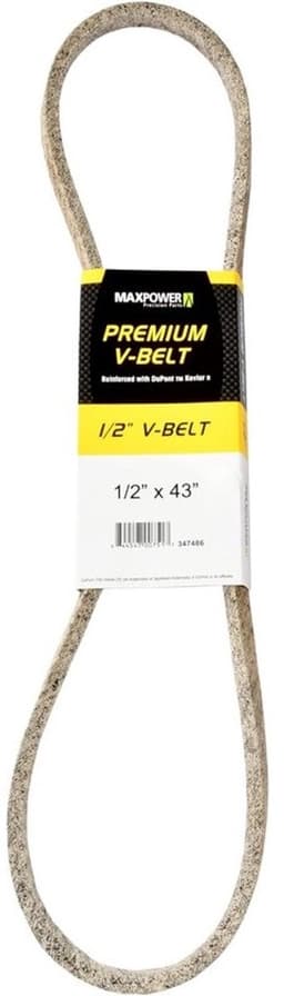 Aandrijfriem Grasmaaier - V-snaar - Gazon Onderhoud - Versterkt met Kevlar - 1095 mm Buitenlengte - Beige — thumbnail 1