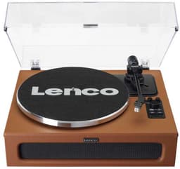 Lenco Platenspeler met Bluetooth - Vier ingebouwde Speakers 40W RMS - LS-430BN - Bruin — thumbnail 4