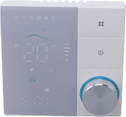 Slimme Thermostaat - App Bediening - Energie Besparen - Precieze Regeling - 6A Laadvermogen - Wit — thumbnail 5