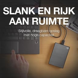 Externe Harde Schijf - Draagbare Opslag - Bestanden Opslaan - Automatische Back-ups - 2 TB - Zwart — thumbnail 5