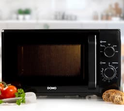 Magnetron Oven - Magnetron NOLO - Snel Eten Opwarmen - Roestvrij Staal - 20 Liter - Zwart — thumbnail 3