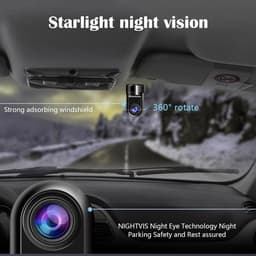 Mini Dashcam - Autocamera - Veilig Rijden - ADAS Rijassistent - 1080p HD - Zwart — thumbnail 3