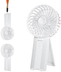 Oplaadbare USB Handventilator - Draagbare Mini Ventilator met 4 Snelheden voor Thuis, Kantoor en Reizen — thumbnail 1