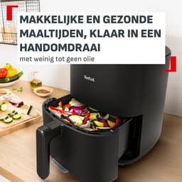 Tefal Easy Fry Max Genius EY2468 Airfryer - 5 L - 10 automatische programma's - Afneembare voorkant — thumbnail 3