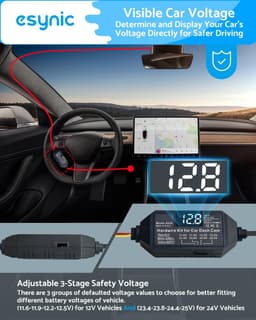 Solidchoice - Dash Cam ACC Hardwire Kit met Spanning Weergave — thumbnail 3