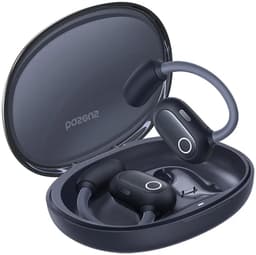 Baseus Eli Sport 1 | Open-Ear Oordopjes | Met Nekband | Sport Oordopjes | Geschikt voor Hardlopen, Wielrennen, Reizen, etc | Waterdicht IPX4 | Draadloze Oortjes | Cosmic Zwart — thumbnail 1