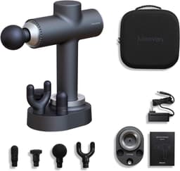 Thijox - Massage Gun SE met Oplaadstation - Krachtige Massagepistool voor Spieren, Professionele Massage, Draagbaar, Zwart, Voor Thuis en Sport — thumbnail 1