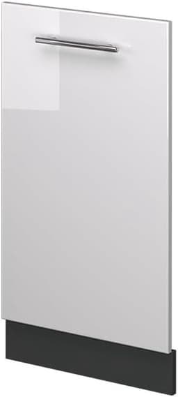 Vaatwasserpaneel - Keukenfront - Keuken Completeren - Hoge Glans Afwerking - 45 cm Breed - Wit — thumbnail 1