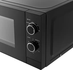 Compacte Magnetron - Keukenapparaat - Snel Opwarmen - Eenvoudige Bediening - 20 Liter - Zwart — thumbnail 2