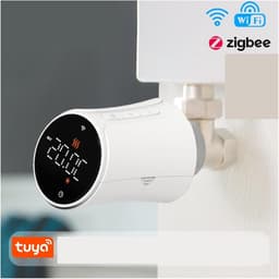 Slimme Thermostaatkop - Radiatorkraan Actuator - Verwarming Regelen - APP-afstandsbediening - M30*15mm - Wit — thumbnail 4