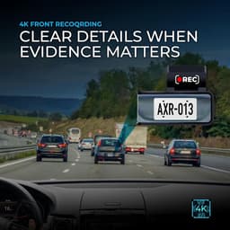 Dual Dashcam - 4K Ultra HD - Voor- en Achtercamera - GPS en WLAN - Voor Auto's — thumbnail 5