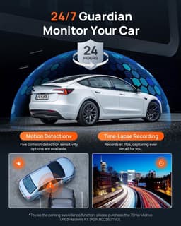 Dashcam Auto - 4K UHD + 1080P - Dual Car Camera - GPS en WiFi - Voor Auto's — thumbnail 4