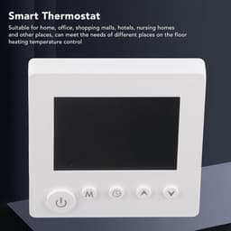 Slimme Thermostaat - Programmeerbare Regelaar - Comfort Instellen - App Bediening - 41x86x86 mm - Wit — thumbnail 4