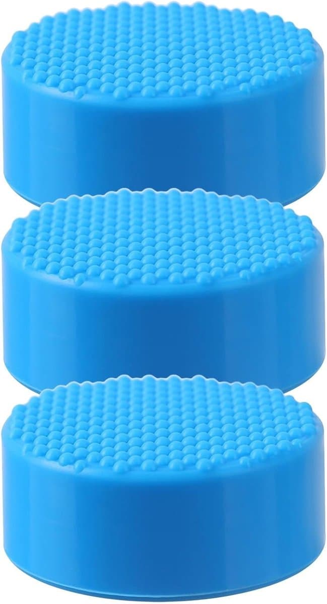 Keukenmachine Schakelaarhoes - Beschermhoes Draaischakelaar - Keukenhygiëne - Slijtvast Siliconen - 8 cm Diameter - Blauw — afbeelding 1