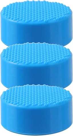 Keukenmachine Schakelaarhoes - Beschermhoes Draaischakelaar - Keukenhygiëne - Slijtvast Siliconen - 8 cm Diameter - Blauw — thumbnail 1