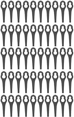 Dailygoods- Grassnijmes 50 Stuks - Kunststof Mes - Duurzaam — thumbnail 5