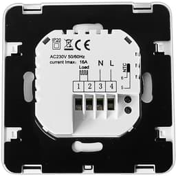 Digitale Thermostaathygrometer - Slimme Kamertemperatuurregelaar - Verwarming Regelen - Wifi Connectiviteit - AC 100-240VAC - Wit — thumbnail 4