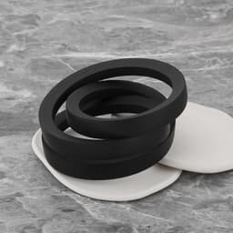 V-Riem Grasmaaier - Grasmaaierriem Reserveonderdeel - Gazon Onderhoud - Neopreen Materiaal - 17x1016mm - Zwart — thumbnail 2