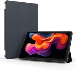 SnelShoppen - 10 inch Gaming Tablet Android 14 met 8GB RAM, 128GB ROM (Uitbreidbaar tot 1TB), 4G LTE Dual SIM, 6000mAh, HD Scherm, Inclusief Zwart Ler — thumbnail 1