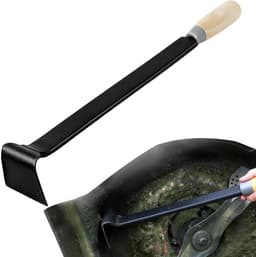 Grasmaaier Reiniger - Schraper Dek - Onderhoud Gazon - Lange Steel - 40 cm - Hout — thumbnail 1