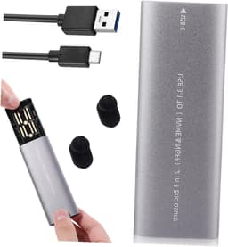 Externe Harde Schijf - Draagbare SSD - Snelle Data Overdracht - Dual Protocol - 11.5 x 3.7 x 1.2 cm — thumbnail 1