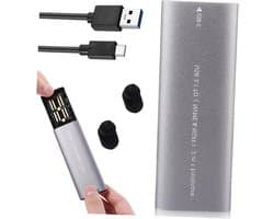 Externe Harde Schijf - Draagbare SSD - Snelle Data Overdracht - Dual Protocol - 11.5 x 3.7 x 1.2 cm