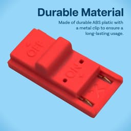 MMOBIEL RCM Jig Clip - Short Connector Geschikt voor Nintendo Switch - RCM Loader - Joy-Con Herstelmodus Dongle Tool - Gebruikt om het Archief te Wijzigen, de Simulator te Spelen - Rood — thumbnail 5