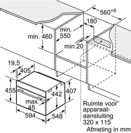 Siemens CM776GKB1 - iQ700 - Inbouwoven met magnetron — thumbnail 2