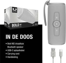 Fresh 'n Rebel Bold M2 - Waterdichte Draagbare Bluetooth Speaker - 24 uur speeltijd - Ice Grey — thumbnail 5