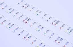 Siliconen Toetsenwijzer piano kleur - verwijderbare stickers — thumbnail 3