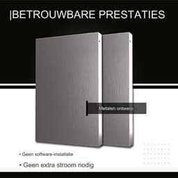Harde schijf extern - 500 GB - Zilver — thumbnail 3