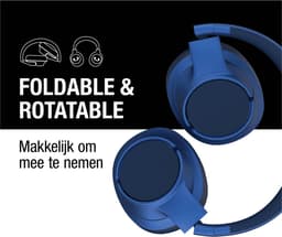 FRESH 'N REBEL Clam Core 3HP3200TB Over-ear Draadloze hoofdtelefoon Blauw — thumbnail 4