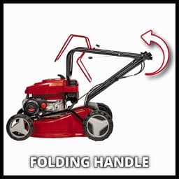 Einhell Benzine Grasmaaier GC-PM 40/2 S - 132 cm³ - 2 kW - 4-takt - Maaibreedte: 40 cm - Aanbevolen gazonoppervlakte: tot 1000 m² - 45 L opvangbak - Maaihoogte: 25-75 mm — thumbnail 2