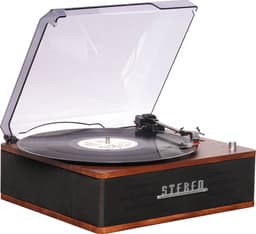 Denver Platenspeler - Ingebouwde speakers - Retro - Auto stop - Bluetooth - VPB262 — thumbnail 1
