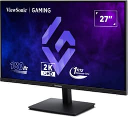 ViewSonic VX27G1-2K - 27" - 2560 x 1440 Full HD (Quad HD) @ 180 Hz - IPS - 300 cdm² - 1000:1 - HDR10 - 1 ms - 2xHDMI, DisplayPort — thumbnail 4