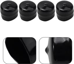 4Pcs Rubber Wiel As Hub Cap - Voor Ambachtsman Grasmaaier - Gazon Tractor As Cap Onderdeel — thumbnail 2