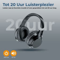 Denver Bluetooth Koptelefoon - Active Noise Canceling - Draadloos - Handsfree Bellen - BTN211 - Model 2026 — thumbnail 4